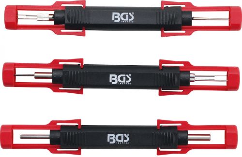 BGS Technic Kábelkioldó szerszámkészlet kábelcsatlakozókhoz | univerzális | 3 darabos (BGS 9807)