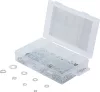 BGS DIY Rugós alátét készlet, Ø 4 - 8 mm, 250 darabos (98073)