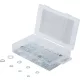 BGS DIY Rugós alátét készlet, Ø 4 - 8 mm, 250 darabos (98073)