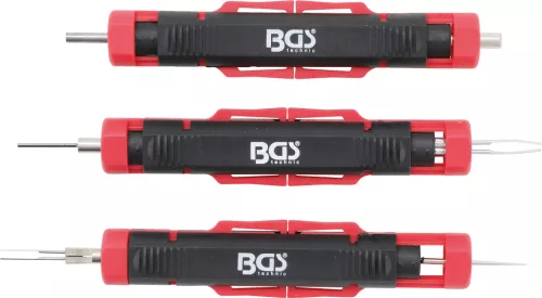 BGS Technic Kábelkioldó szerszámkészlet kábelcsatlakozókhoz | univerzális | 3 darabos (BGS 9807)