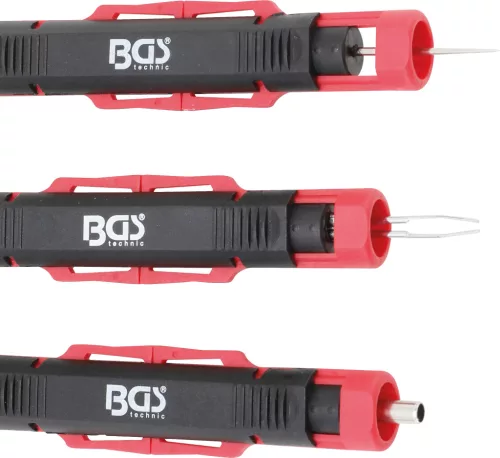 BGS Technic Kábelkioldó szerszámkészlet kábelcsatlakozókhoz | univerzális | 3 darabos (BGS 9807)