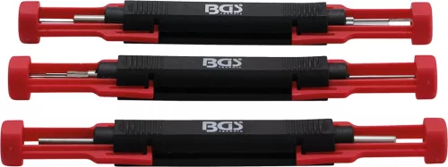 BGS Technic Kábelkioldó szerszámkészlet kábelcsatlakozókhoz | univerzális | 3 darabos (BGS 9807)