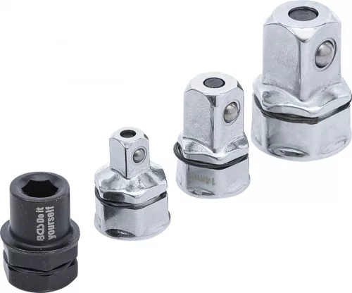 BGS DIY Adapterkészlet racsnis kulcsokhoz | 4 db. (BGS 98210)