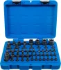 BGS technic Bitfej és dugókulcsfej készlet | E-profil / T-profil (Torx) / T-profil (Torx) furattal / TP-profil (Torx plus) | 52 darabos (BGS 9839)