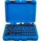 BGS technic Bitfej és dugókulcsfej készlet | E-profil / T-profil (Torx) / T-profil (Torx) furattal / TP-profil (Torx plus) | 52 darabos (BGS 9839)