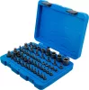 BGS technic Bitfej és dugókulcsfej készlet | E-profil / T-profil (Torx) / T-profil (Torx) furattal / TP-profil (Torx plus) | 52 darabos (BGS 9839)