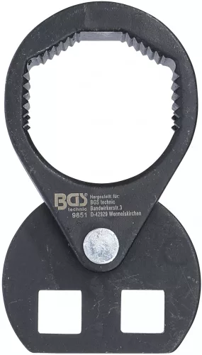 BGS technic Axiál csukló ki-be szerelő kulcs | 12,5 mm (1/2") meghajtó | 27 - 42 mm (BGS 9851)