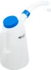 BGS technic Feltöltőkanna rugalmas kiöntőcsővel és fedéllel, 2 l, 0,5 l-es mérőskálával (BGS 9939)