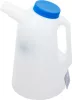 BGS technic Feltöltőkanna rugalmas kiöntőcsővel és fedéllel, 2 l, 0,5 l-es mérőskálával (BGS 9939)