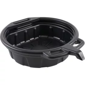   BGS technic Olajleeresztő kád / csepegtetőtálca kiöntővel olajcseréhez, 8 liter (BGS 9981)