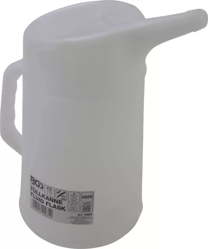 BGS technic Olaj és akkumulátor folyadék beöntő edény, 4 literes (BGS 9984)