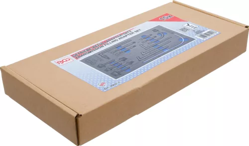 BGS technic 15 részes sebességváltóolaj betöltő adapter készlet (BGS 9992-1)