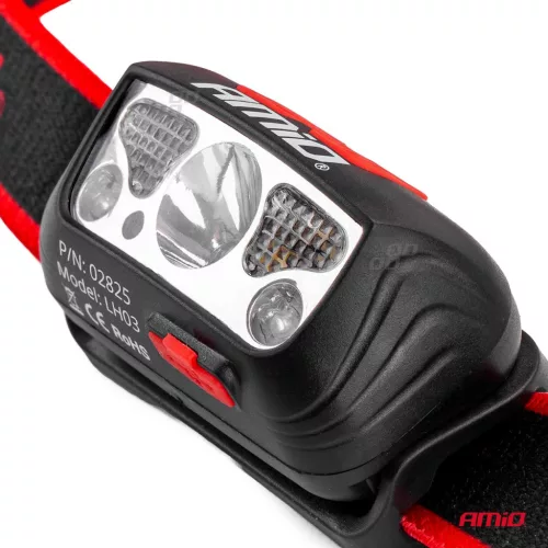AMiO LED-es fejlámpa LH03 (02825)