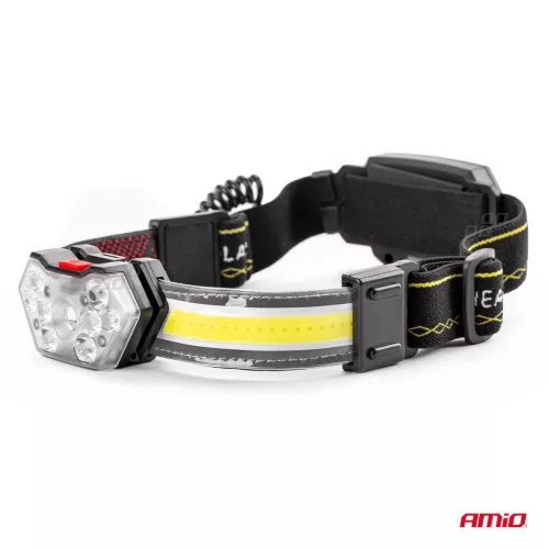 AMiO LED-es fejlámpa LH04 (02826)
