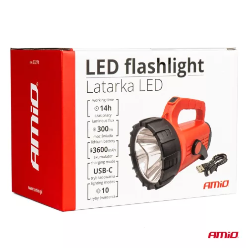 AMiO LED-es szerelőlámpa WT18 (03274)