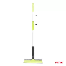   AMiO alumínium ablaktisztító lehúzó 25,4cm fej 55/80cm (03856)
