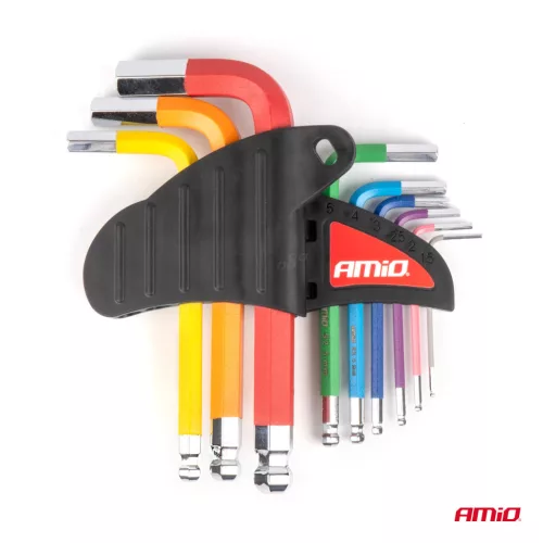 AMiO imbuszkulcsok S2 9 db (04298)