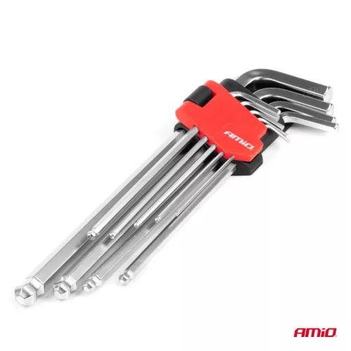 AMiO imbuszkulcsok CRV 9 db (04303)