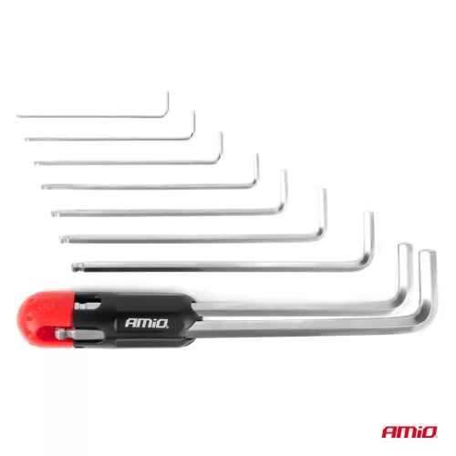 AMiO imbuszkulcsok CRV 9 db (04303)