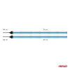 AMiO rugalmas COB LED-szalagok, kék 2x30 cm 12 V (04571)