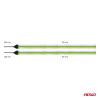 AMiO rugalmas COB LED-szalagok, zöld, 2x30 cm, 12 V, (04573)