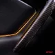 AMiO rugalmas COB LED-es oldalsó fénycsíkok narancssárga 2x30cm 12V (04574)