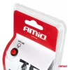 AMiO rugalmas COB LED-es oldalsó fénycsíkok narancssárga 2x30cm 12V (04574)
