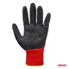 AMiO PE Latex bevonatos munkavédelmi kesztyű 4 db méret 10 (2 pár), 2121X (04637)