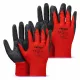 AMiO PE Latex bevonatos munkavédelmi kesztyű 4 db méret 11 (2 pár), 2121X (04638)