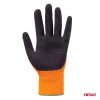 AMiO PE Latex habbevonatos munkavédelmi kesztyű 4 db méret 9 (2 pár), 2132X (04640)