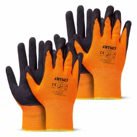   AMiO PE Latex habbevonatos munkavédelmi kesztyű 4 db méret 10 (2 pár), 2132X (04641)
