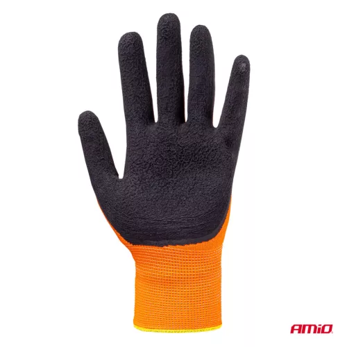 AMiO PE Latex habbevonatos munkavédelmi kesztyű 4 db méret 10 (2 pár), 2132X (04641)