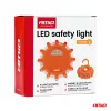 AMiO LED-es biztonsági jelzőlámpa 3xAAA IP65 12SMD + 3SMD (04828)