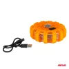 AMiO LED-es biztonsági jelzőlámpa 12SMD+3SMD 650mAh (04829)
