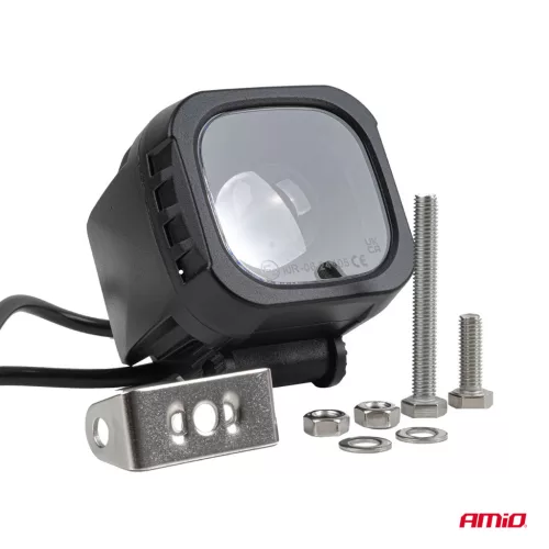 AMiO kék nyíl alakú targoncajelző fény, 15 W, 10–80 V (04866)