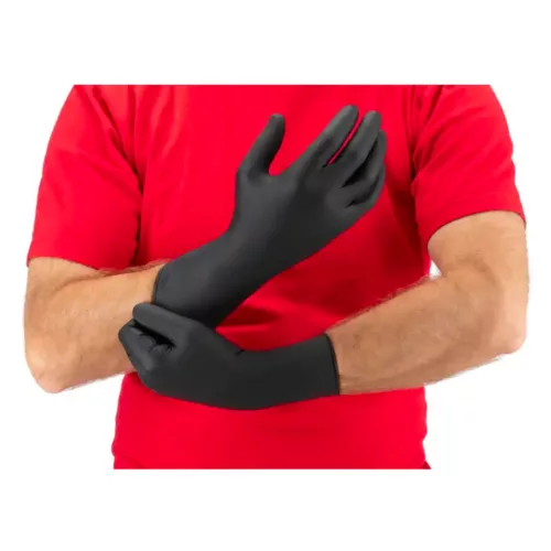 MERCATOR Nitril kesztyű MOTO fekete méret XXL, 100 db (MER03389)