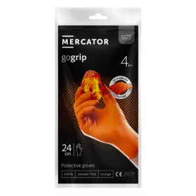  Mercator GoGrip narancssárga nitril kesztyű 4 db méret XXL (MER20765)