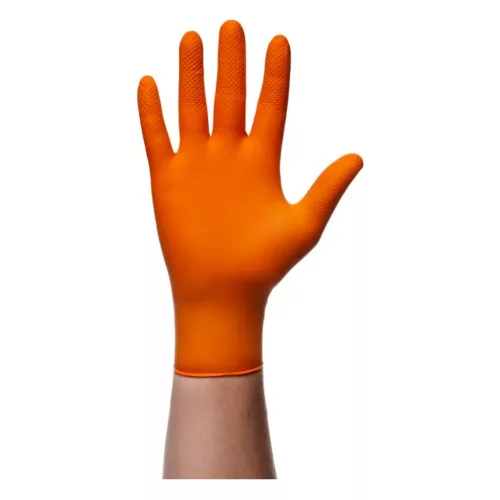 Mercator GoGrip narancssárga nitril kesztyű 4 db méret XXL (MER20765)