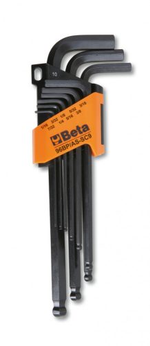 Beta 96BP-AS/SC9 mm Hajlított gömbfejű imbuszkulcs, barnított (000961000)