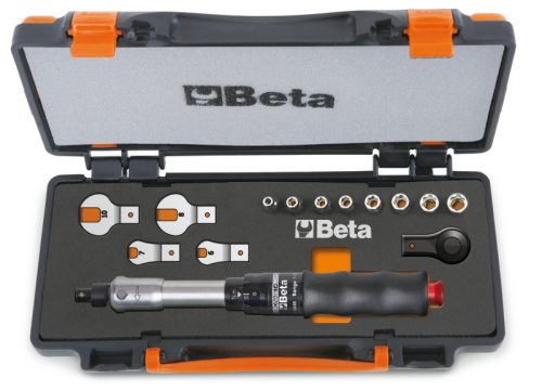 Beta 671B/C10 1 nyomatékkulcs 604B/10, 1 irányváltós racsni, 8 hatlapú-dugókulcs és 4 villáskulcs (006710002)