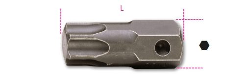 Beta 727/ES22TX T80 Torx® csavarhúzóbetét külső méret 22 mm (007270480)