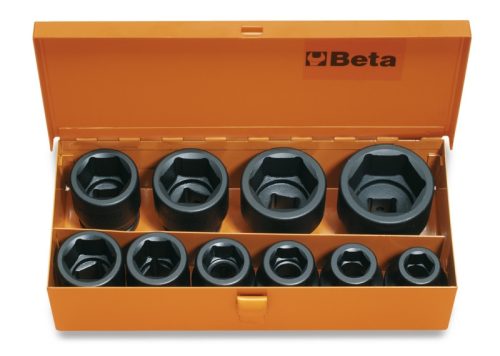 Beta 728/C10 10 db 3/4"-os gépi Dugókulcs, fémdobozban (007280910)