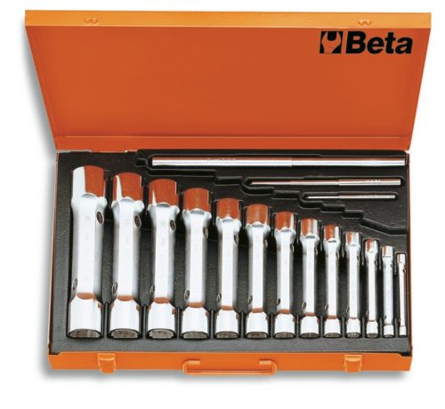 Beta 930/C13 13 részes erősített tizenkétszögű csőkulcs szerszám készlet kofferban (009300098)