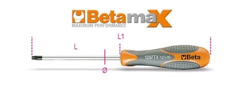 Beta 1297Tx 09 Imbusz csavarhúzó Torx®-csavarokhoz (012970009)