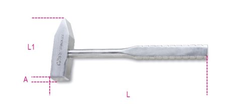 Beta 1370INOX ​Német típusú kalapács szerelőknek, rozsdamentes acélból (013700375)