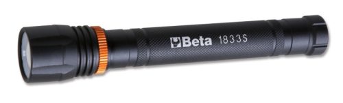 Beta 1833S LED zseblámpa intenzív fényerővel, robusztus eloxált alumíniumból, 500 lumenig (018330002)