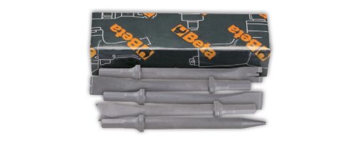Beta 1940E10/S5 1940 e10/s-set 5 chisels for air hammers (019400050)