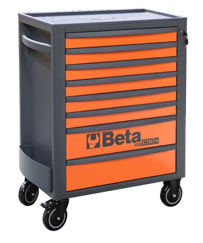 Beta RSC24/8-O 8 fiókos szerszámkocsi, narancs (024004081)