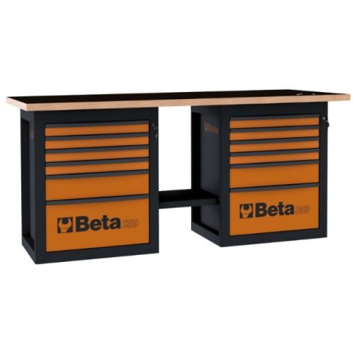Beta C59B-O "Endurance" munkapad két 6 fiókos blokkal (059000012)