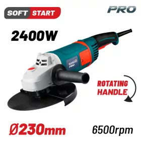 BORMANN Pro Sarokcsiszoló 2400W, 230mm (BAG2400)